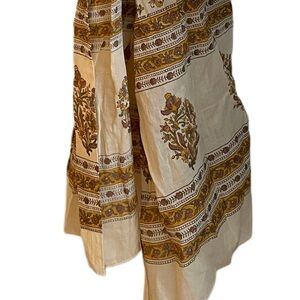 NWOT Printed Indian Scarf/Shawl